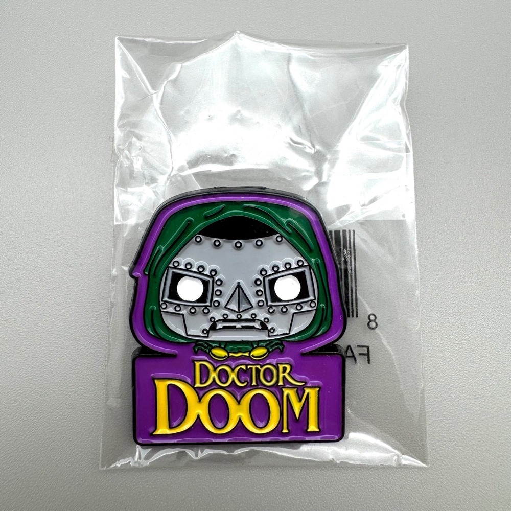 Doctor Doom Marvel Funko‎ Pin Enamel Collectible Brand New